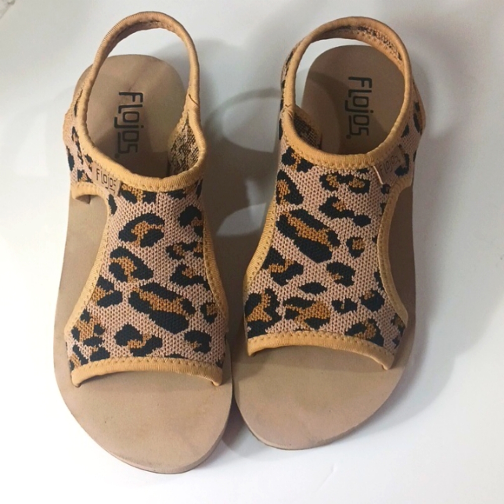 Flojos Animal Print Sandals Pre Love